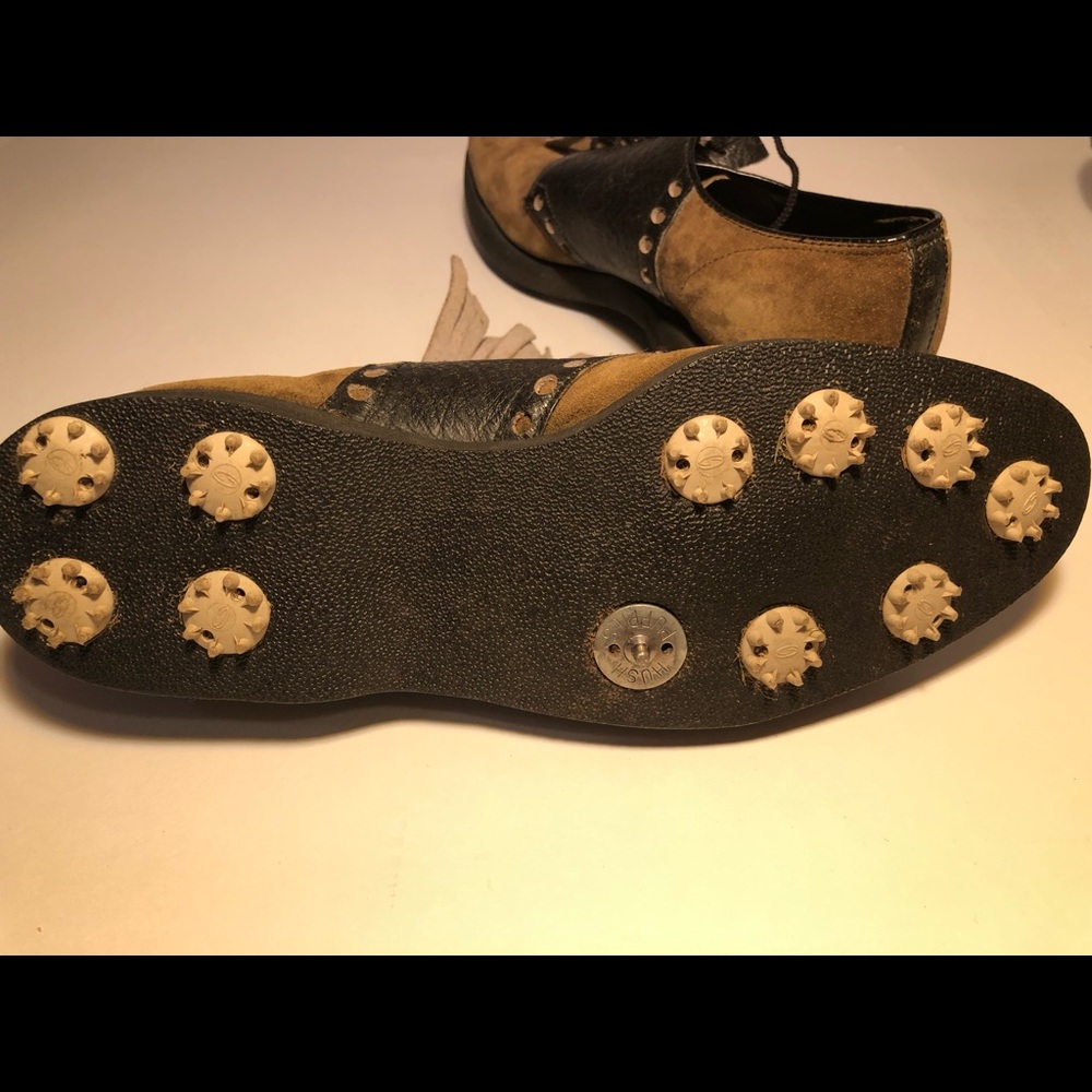 Hush Puppies Golf course shoe men Plastic spike 12